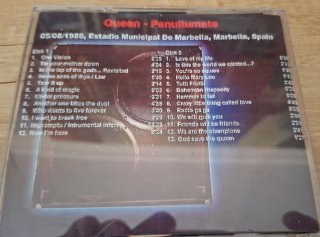 Queen Magic Tour 1986 Marbella 2CD