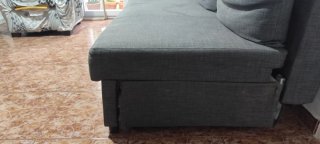 Leer bien!!!!!Sofá Cama Ikea FRIHETEN 4 Plazas Gri