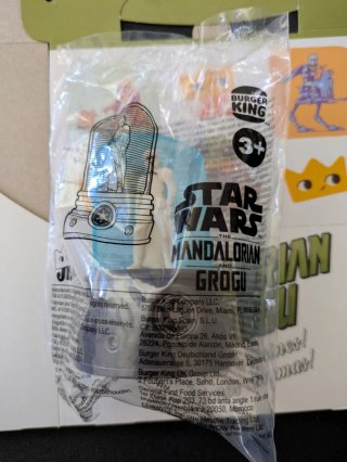 Figura Star Wars The Mandalorian y Grogu