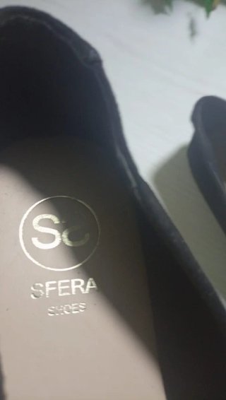Mocasines negros Sfera Talla 37