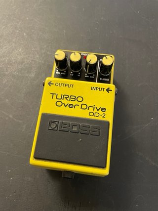 Boss OD-2 año 85/88 Turbo Overdrive Pedal