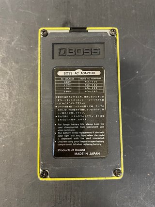Boss OD-2 año 85/88 Turbo Overdrive Pedal
