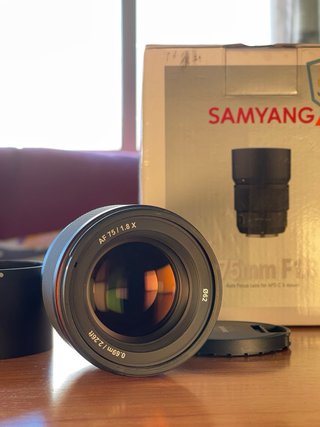 Samyang AF 75mm F1.8 Fujifilm X