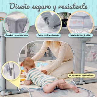 Parque Infantil Bebé 120x120cm