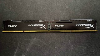 2x 4GB DDR4 HyperX Fury 2400MHz RAM