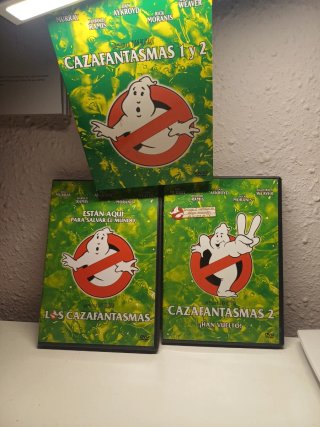 Cazafantasmas DVD Edición Especial 1 y 2