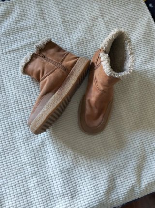 Botas Zara Marrones Talla 37 Poco Uso
