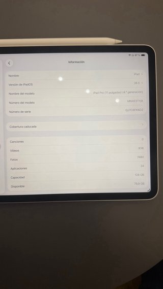iPad Pro M2 con Apple Pencil