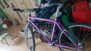 Bicicleta Crown Morada