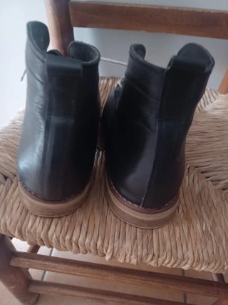 Botines de hombre negros
