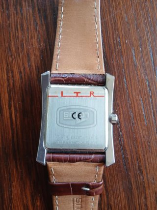 Reloj Lotus Correa Marrón y Caja Plateada