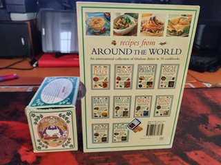 Recetas de Todo el Mundo 10 Libros Inglés + Regalo