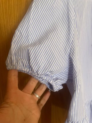 Blusa Primark Lazos Rayas Talla S