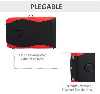 Camilla de masaje/tatuaje plegable Nueva