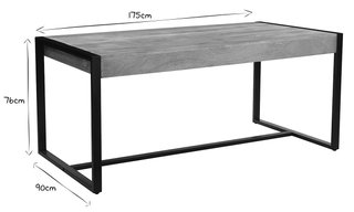 Mesa Comedor Madera Mango 175cm
