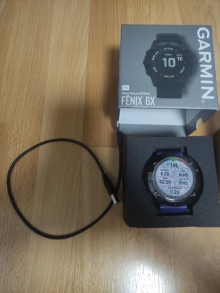 Reloj Garmin Fenix 6X Pro Azul/Negro