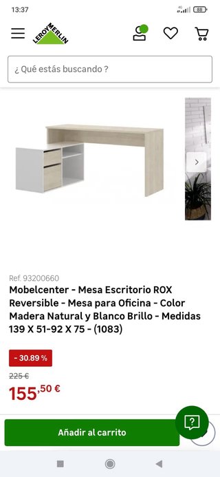 MESA ESCRITORIO REVERSIBLE “ROX”
