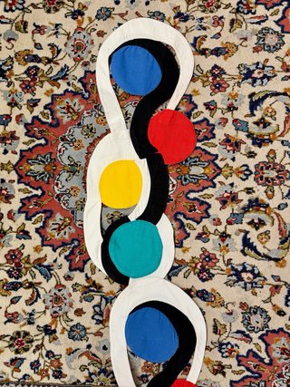 Escultura textil Robert Delaunay