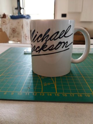 Tazza Michael Jackson personalizzata