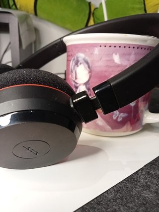 Auriculares Jabra Evolve 20 Negro/Rosa