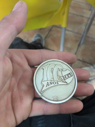 Moneda Conmemorativa Plata 1899-1999
