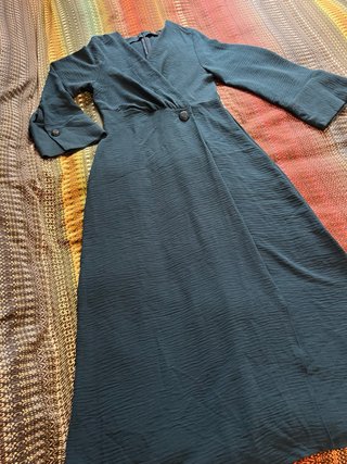 Vestido Zara Azul Talla S