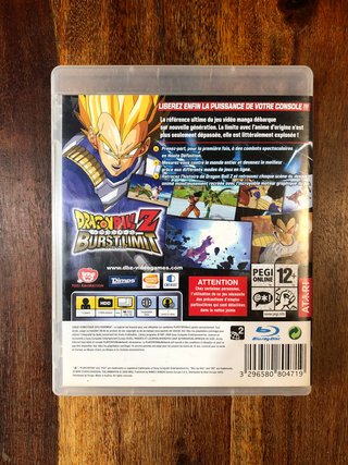 Dragon Ball Z Burst limit ps3