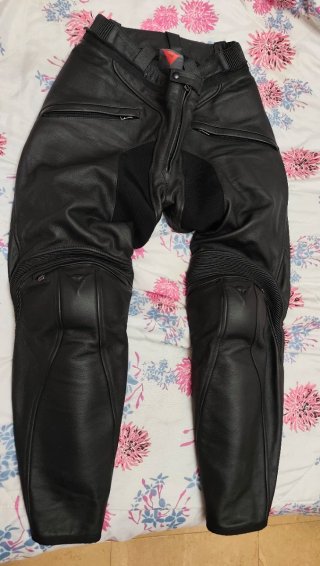 Pantalón moto hombre piel dainese 50 M 40