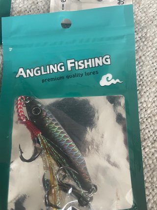 Set de 5 señuelos de pesca Angling Fishing