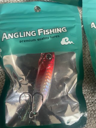 Set de 5 señuelos de pesca Angling Fishing