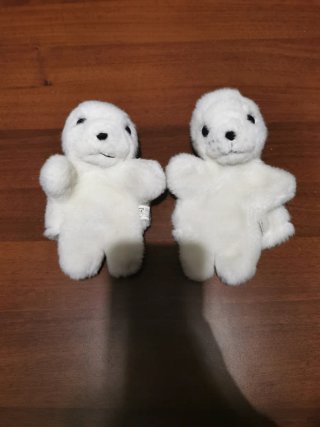 2 Foche Burattino Peluche