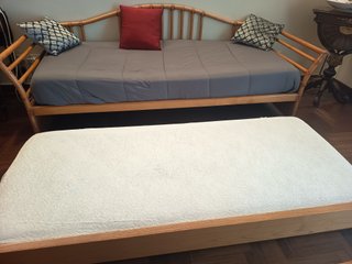 Divano letto Gasparucci rattan e bambù