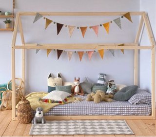 Cama Montessori Casa Madera
