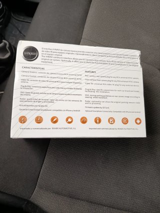 Instalación de cámara trasera coche