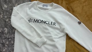 Camisola Moncler Branca - Tamanho M