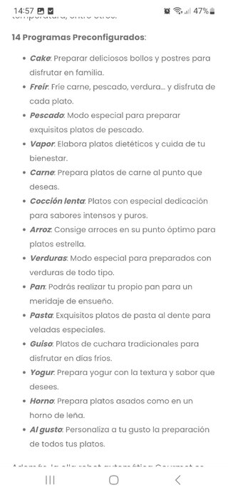 Robot de cocina GOURMET