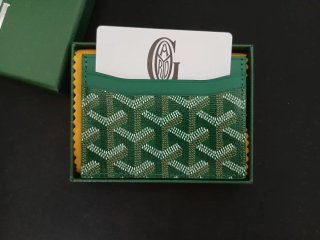 Portacarte Goyard Verde