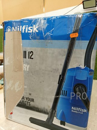 Nilfisk Buddy II 12L Aspirador de Agua y Polvo