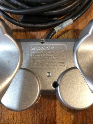 Controller PS2 silver pad playstation 2