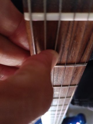 Chitarra elettrica blu  Squier