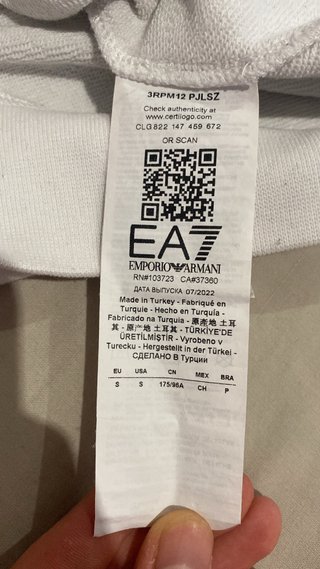 Sudadera Emporio Armani EA7