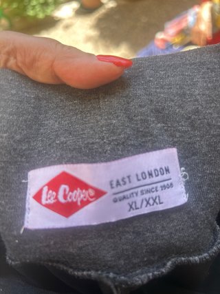 Legins Lee Cooper Gris Raya Dorada Talla XL/XXL