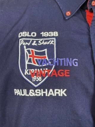 Camicia Paul & Shark Kipawa Uomo XXL Blu Yachting