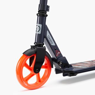 Patinete niños ajustable Oxelo MID 7 Naranja Negro 9 a 14