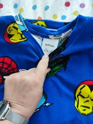 2 Pijamas Niño 11-12 Años Marvel