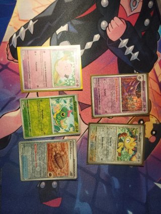 Carta Pokémon fósil domo reverse