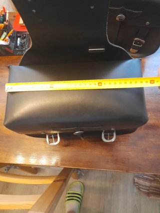 Alforjas de moto touring negras