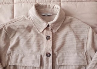 Chaqueta Stradivarius Beige Talla S
