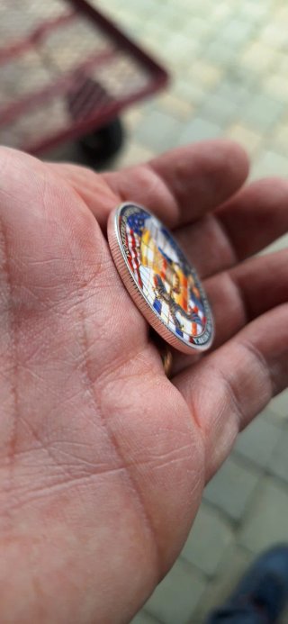 Moneta commemorativa 250 anni USA