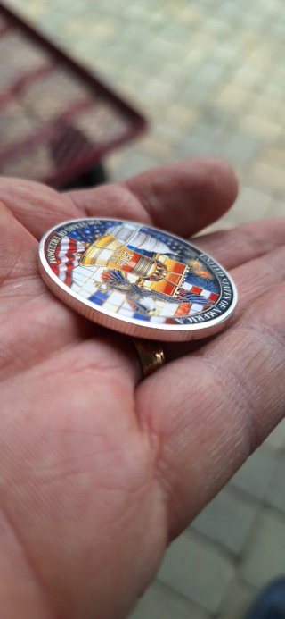 Moneta commemorativa 250 anni USA